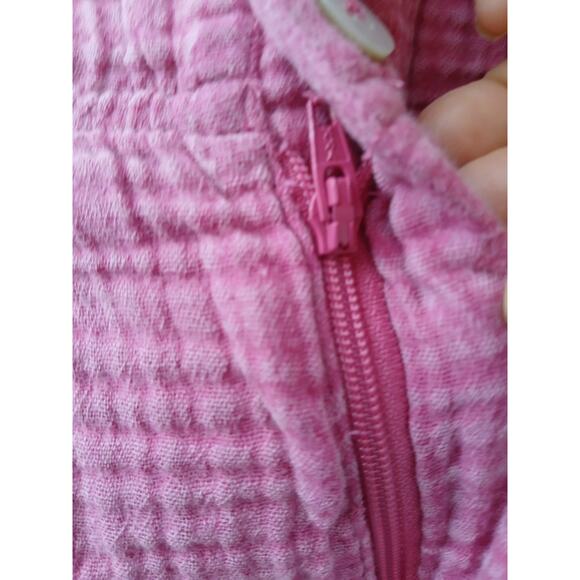 Soft Suroundings Pink Shorts w/Pockets Elastic Waist Made in India S - Picture 5 of 13